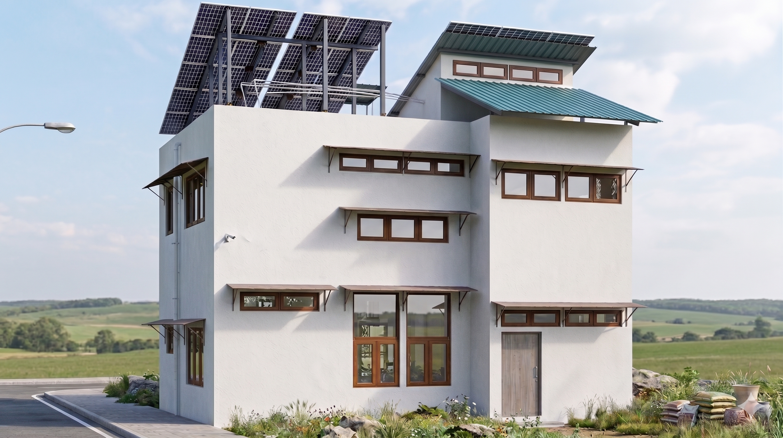 Sustainable house by Team SHUNYA